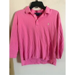 Ralph Lauren Sport Pink Polo